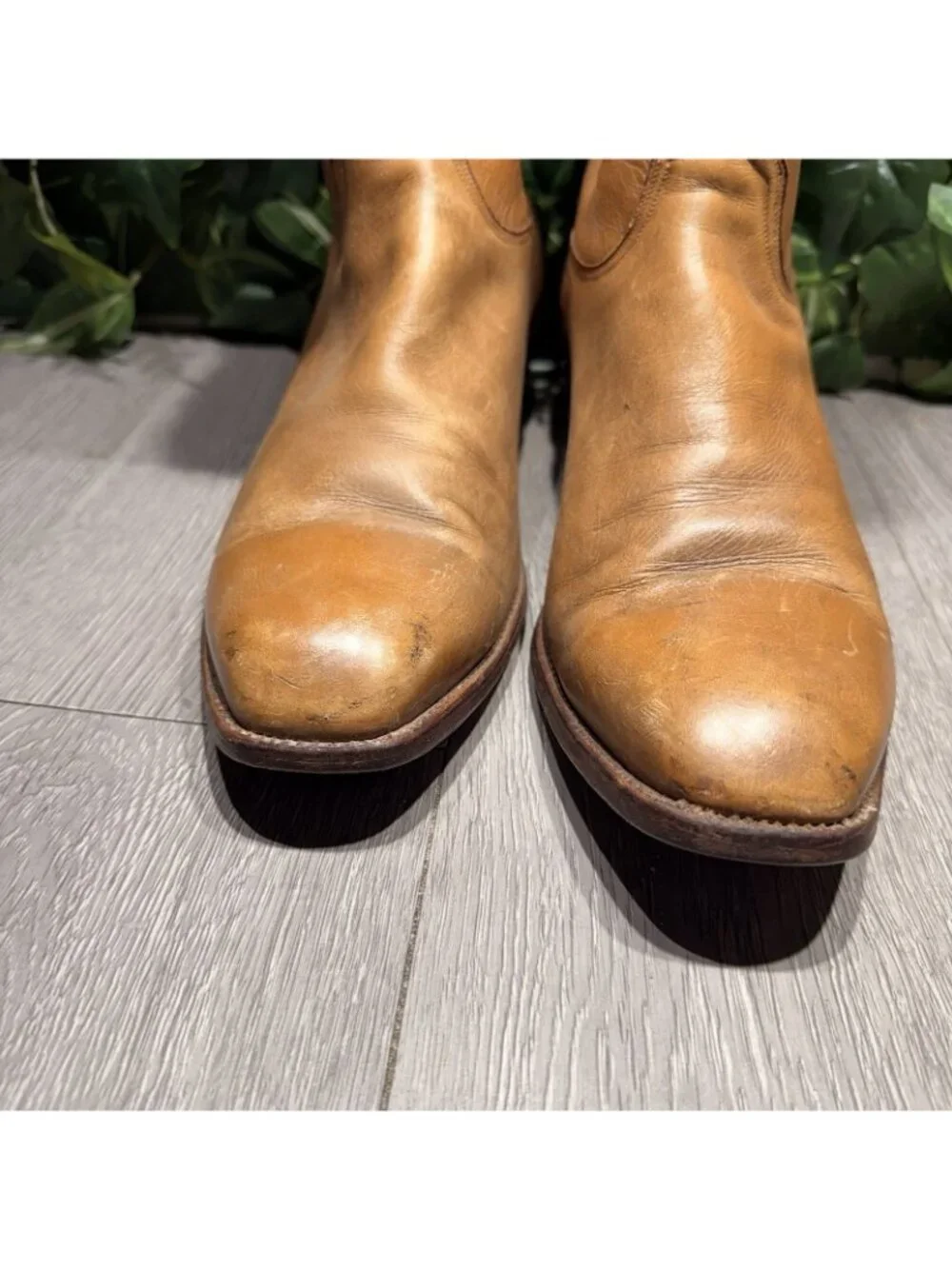 Lucchese San Antonio Vintage Stovepipe Western Cowboy Boots Mens 11 D